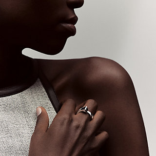 セール【HERMES】Anello Clou de forge, modello grande Clou de forge ring, large model | Hermès USA